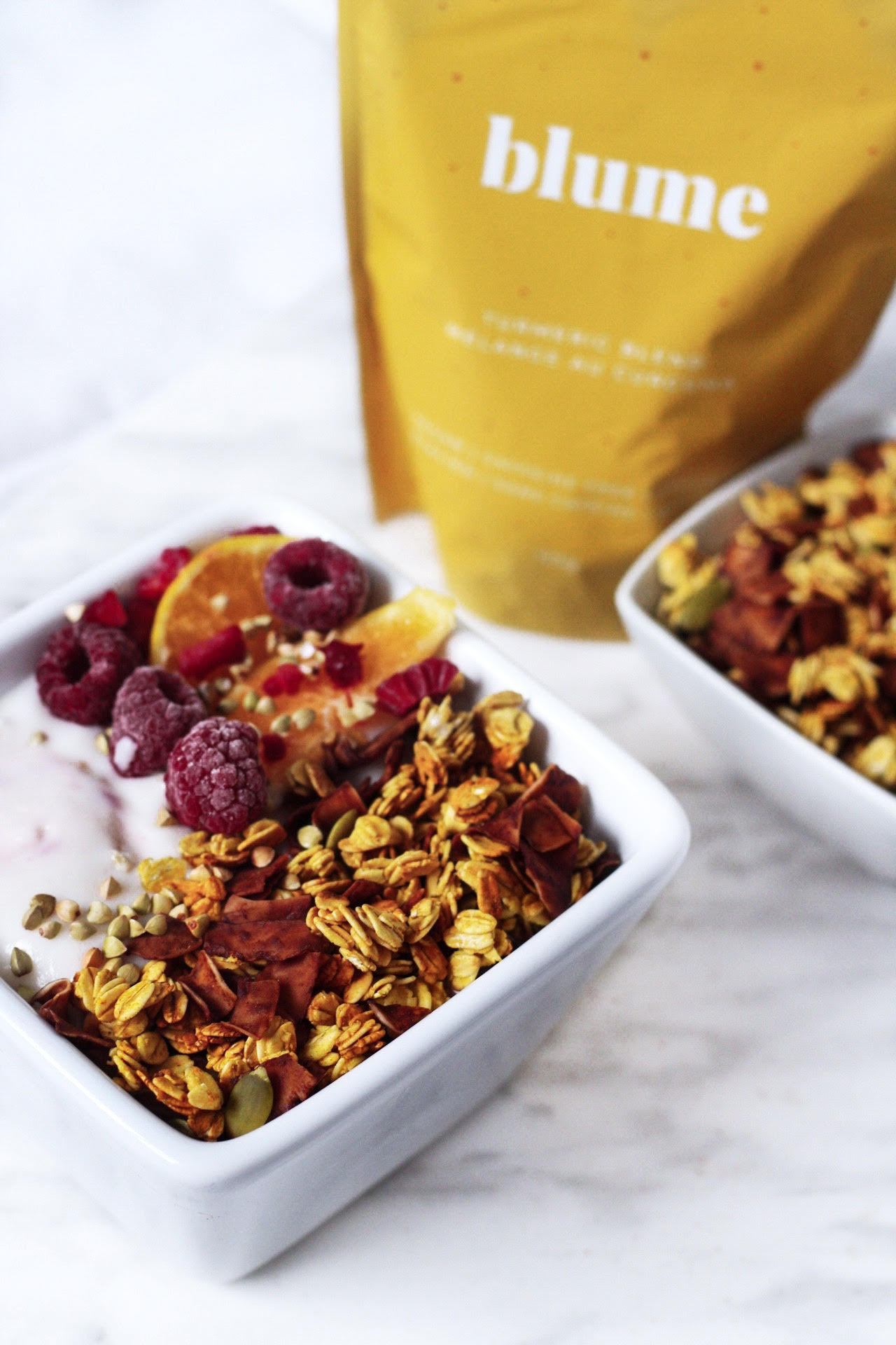 Golden Granola Bowls